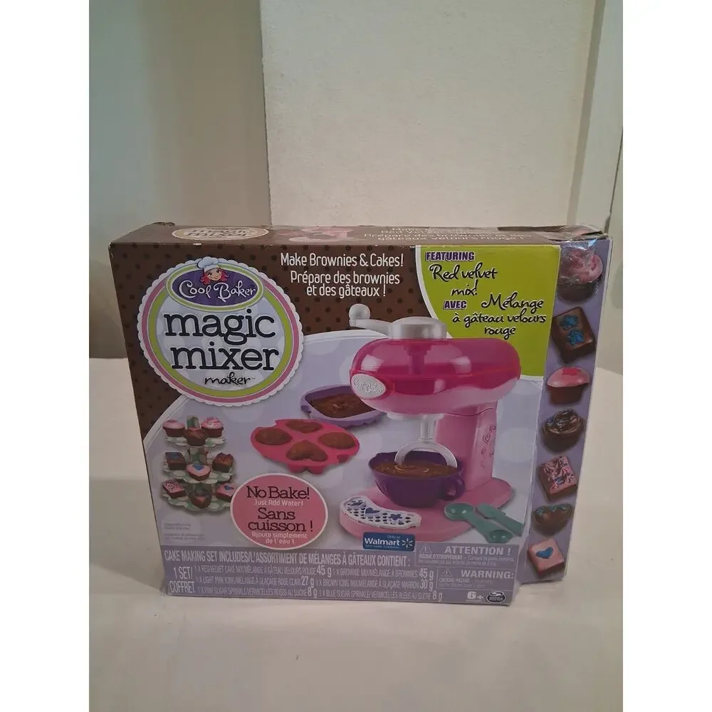 Spin Master Cool Baker Magic Mixer Maker No Bake Cake Toy Walmart Exclusive NIB